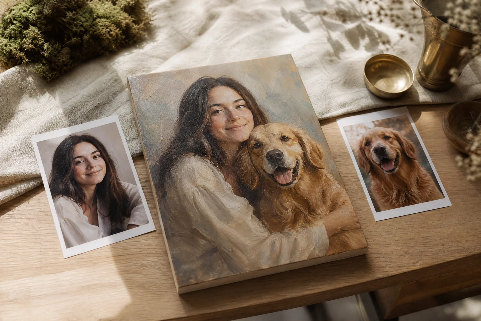 How Pet and Owner Portraits Work