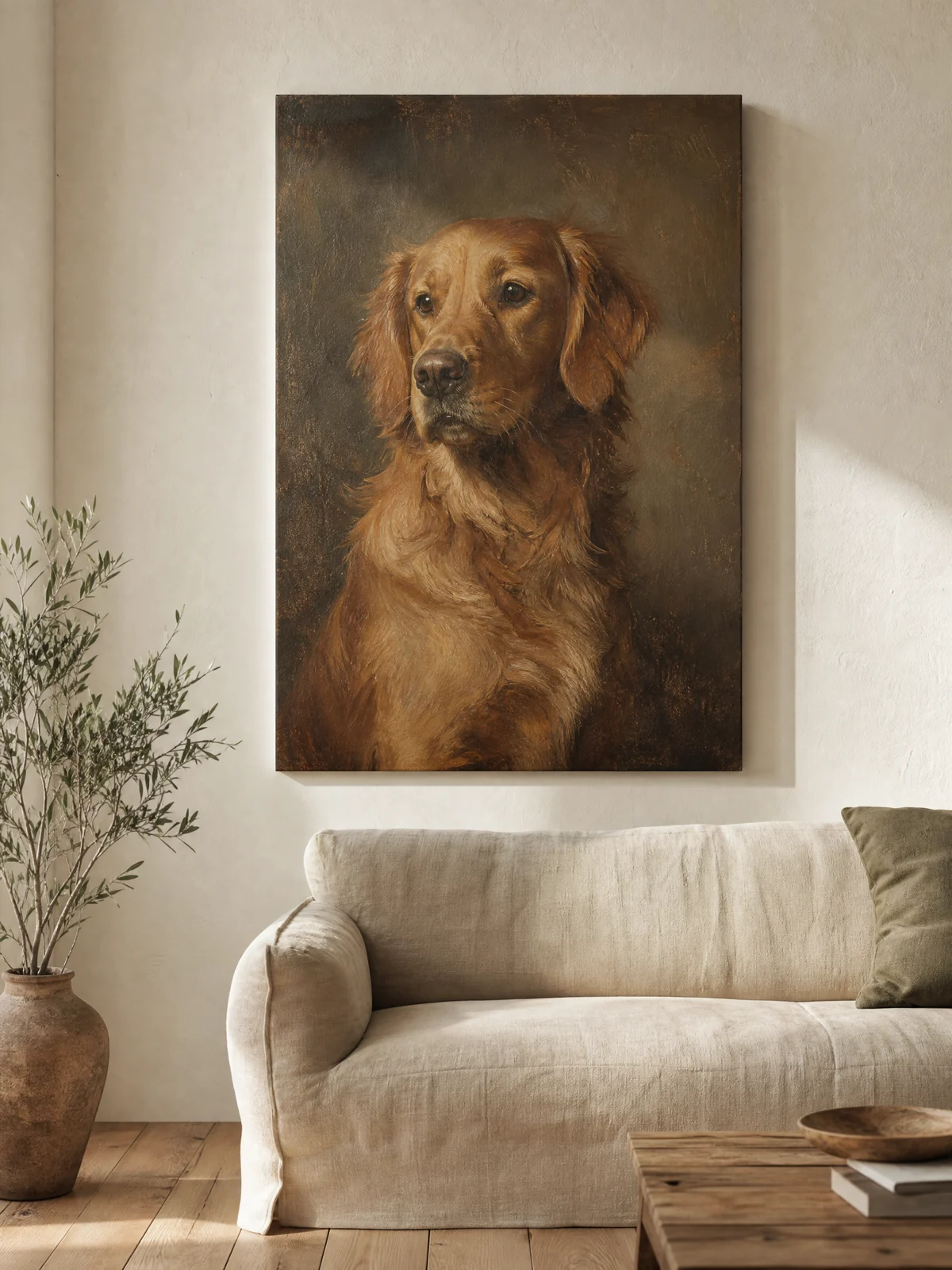 Custom Pet Portrait Canvas - image 1