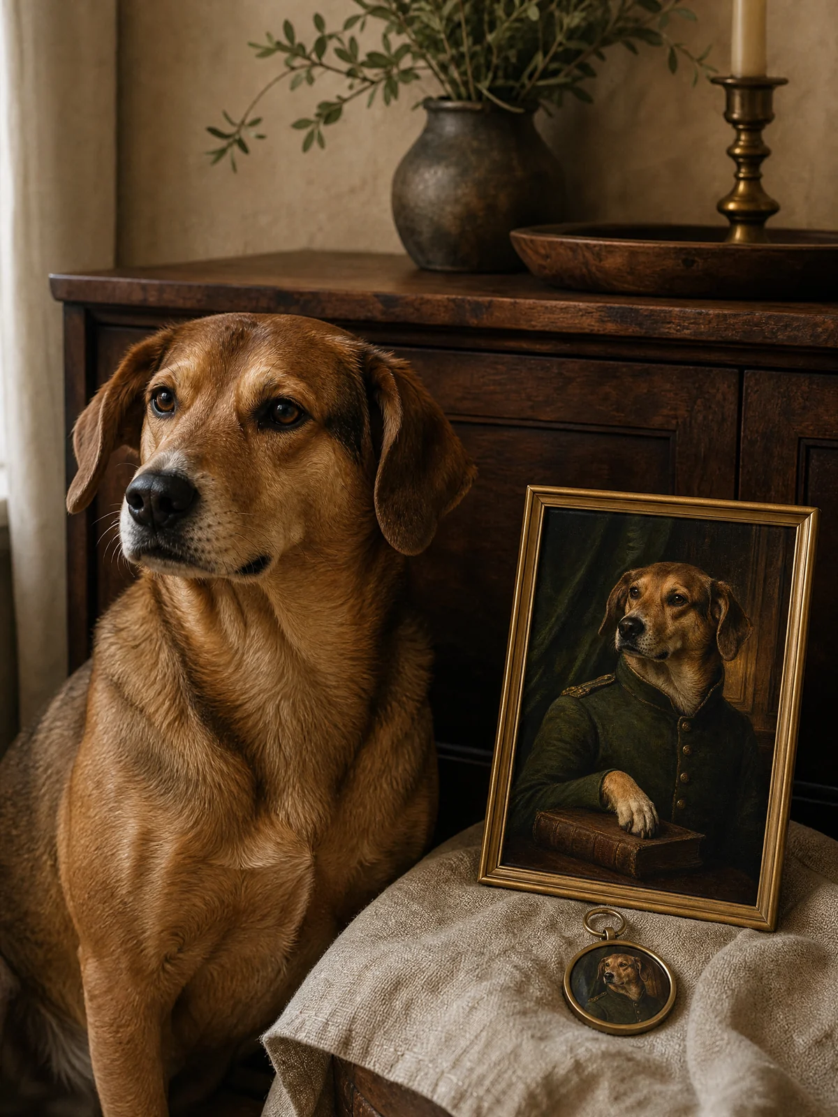 Custom Royal Pet Portrait – Keepsake - image 1