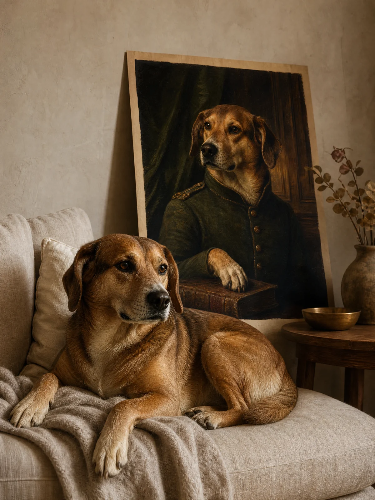 Custom Royal Pet Portrait - thumbnail 2